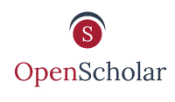 Open Scholar logo