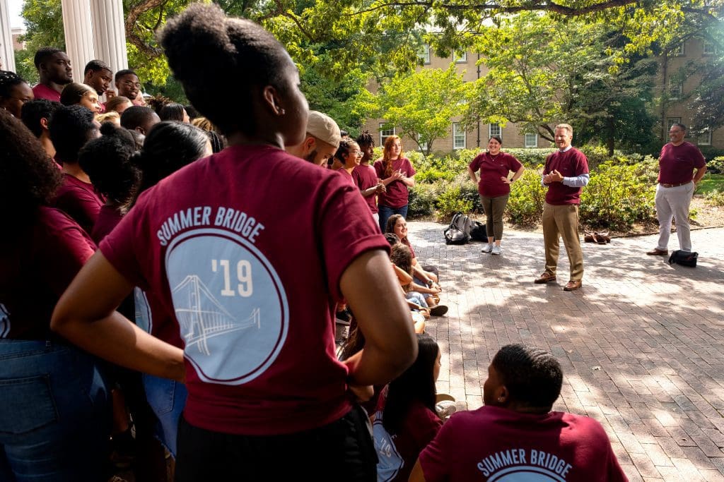 Summer Bridge students