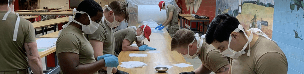 ROTC Military volunteers (Feature Image)